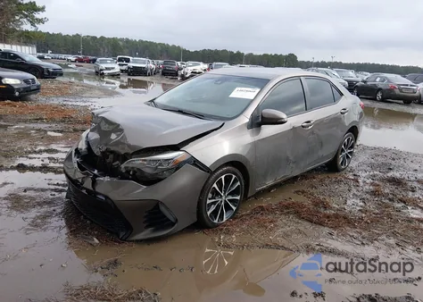 2018 Toyota Corolla Se from USA, damaged, VIN 5YFBURHE2JP830410